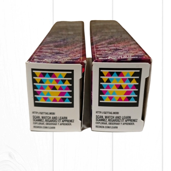 Redken Chromatics 2 x Permanent Ammonia-free Hair Color Dark Violet/ Red Blonde - Picture 8 of 16